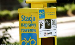 Samoobsługowe stacje naprawy i stojaki dla rowerów w Tychach (foto)