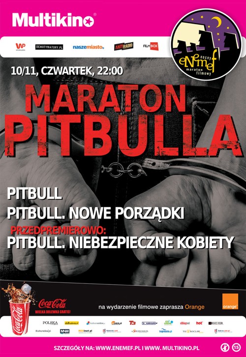 Maraton filmowy ENEMEF: Maraton Pitbulla - Konkurs