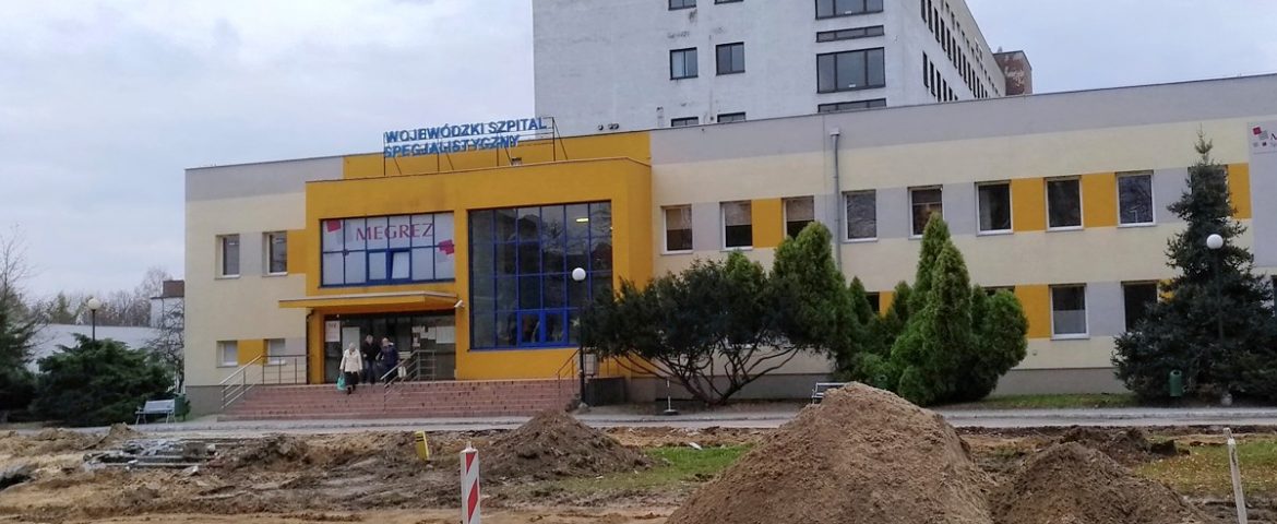 Ruszyła przebudowa parkingu przy Szpitalu Wojewódzkim