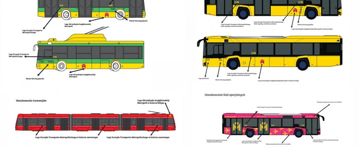 Nowa identyfikacja wizualna pojazdów Zarządu Transportu Metropolitalnego