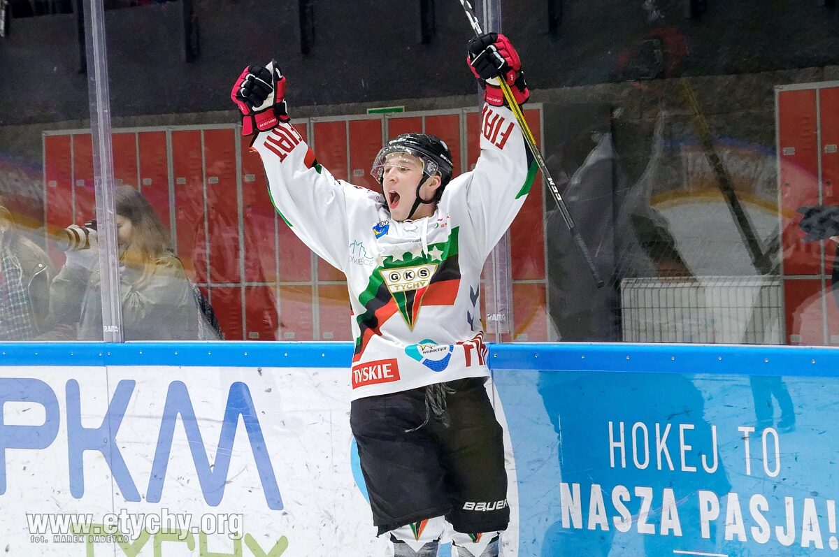 Hokej play-off: GKS Tychy jedną nogą w półfinale