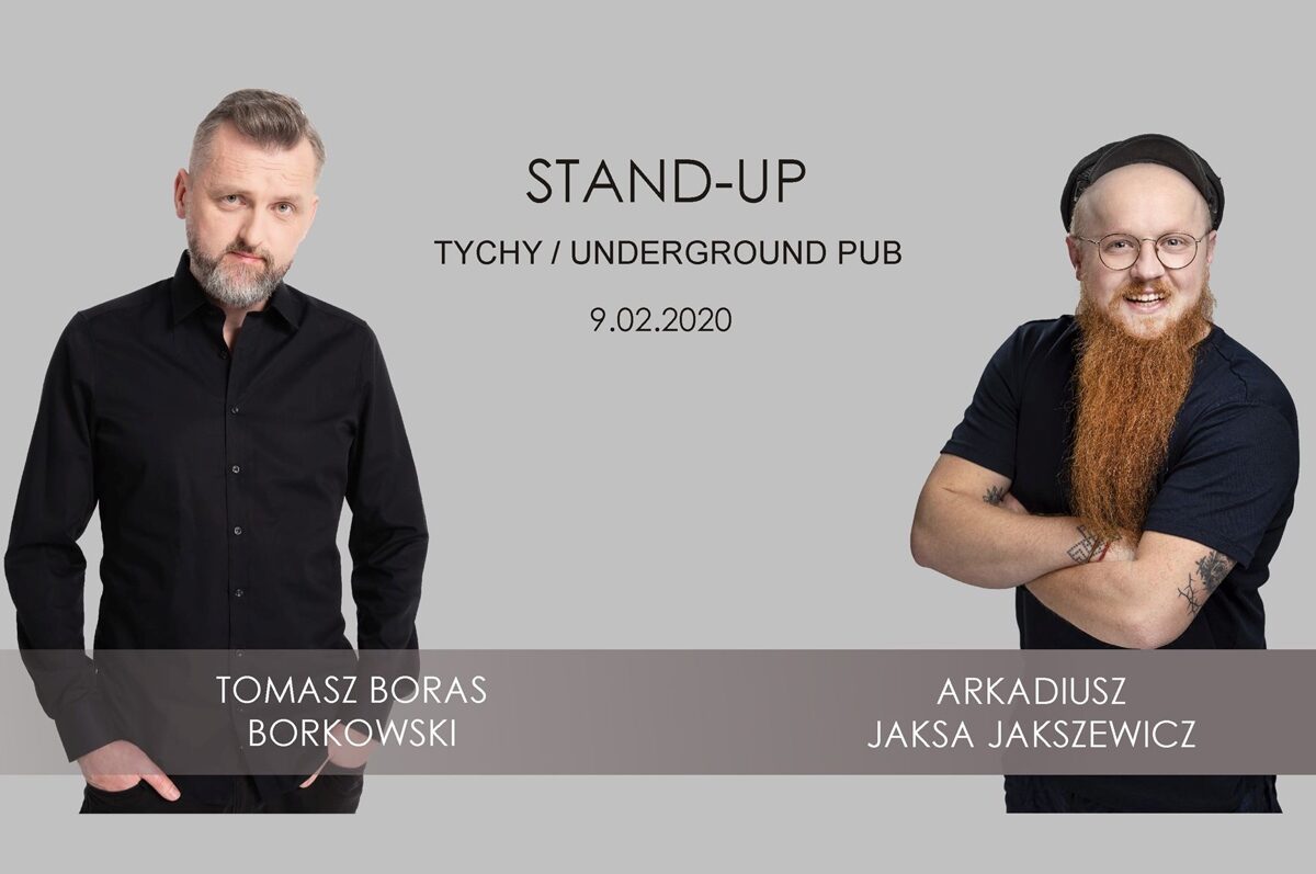 Stand-up – Tomasz Boras Borkowski & Jaksa Jakszewicz w Underground Pub