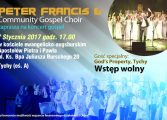 Koncert Peter Francis & Community Choir wraz z God's Property