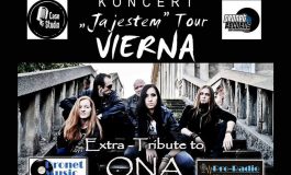 Vierna - Tribute to O.N.A oraz goście PAGE i Paganda w Tawernie