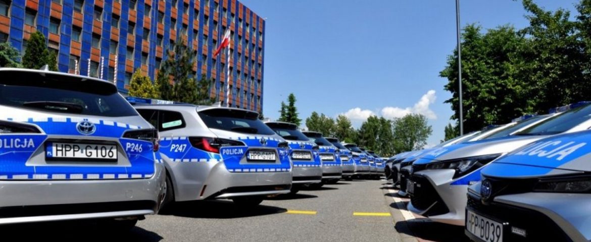 54 nowe radiowozy dla śląskiej policji